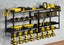 Power Tool Organiser Metal Storage Rack Shelves Carousel 2