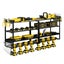 Power Tool Organiser Metal Storage Rack Shelves Carousel 12