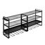 Power Tool Organiser Metal Storage Rack Shelves Carousel 14