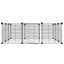 12-panel Pet Cage With Door Black 35x35 Cm Steel Oiolxl Carousel 3