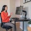 Ergotron HX Desk (Matte Black) Heavy Monitor Mount Carousel 3