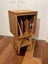 MSM Inspired Turntable/Vinyl Record Storage Cabinet in Solid Timber Carousel 4