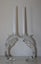 +++ A PAIR OF VINTAGE "LENOX" CRYSTAL DOLPHIN CANDLE HOLDERS +++ Carousel 6