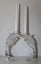 +++ A PAIR OF VINTAGE "LENOX" CRYSTAL DOLPHIN CANDLE HOLDERS +++ Carousel 3