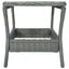 3 Piece Garden Lounge Set with Cushions Poly Rattan Light Grey Tblboak Carousel 5