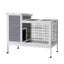 I.pet Rabbit Hutch Chicken Coop Wooden Ferret Cage Habitat House Outdoor Large Carousel 1