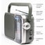 Panasonic RF-2400 Portable AM/FM Radio - Silver Carousel 2