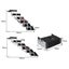 Pawz Dog Ramp Pet Stair Car SUV Travel Step Foldable Portable Lightweight Ladder Carousel 8