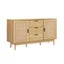 Artiss Buffet Sideboard Rattan Furniture Cabinet Storage Hallway Table Kitchen Carousel 1