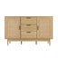 Artiss Buffet Sideboard Rattan Furniture Cabinet Storage Hallway Table Kitchen Carousel 3