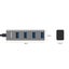 Mbeat 4-port Usb 3.0 Hub with 2-in-1 Usb 3.0 & Usb-c Converter - Space Grey Carousel 6