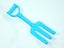 ®™DUPLO - 1 x Utensil Medium Azure Pitchfork Carousel 2