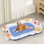 Pet Cooling Mat Dog Cat Human Size Blue Carousel 8