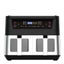 Dual View 2 x 5 Litre (10 Litre) Air Fryer Stainless Steel Carousel 4
