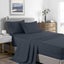2000 Thread Count Bamboo Cooling Sheet Set Ultra Soft Bedding Single Charcoal Carousel 4