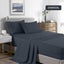 2000 Thread Count Bamboo Cooling Sheet Set Ultra Soft Bedding Single Charcoal Carousel 5