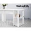Artiss Office Computer Desk Corner Student Study Table Workstation L-shape Sh... Carousel 6