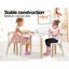Keezi Nordic Kids Table Chair Set 3pc Desk Activity Study Play Children Modern Carousel 5