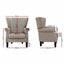 Artiss Armchair Lounge Chair Accent Chairs Armchairs Fabric Single Sofa Beige Carousel 2