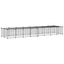 36-panel Pet Cage With Door Black 35x35 Cm Steel Tooablb Carousel 4
