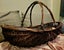 Large handled wicket basket Carousel 1