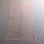 Vintage Pink Japanese Silk Hand Dyed Shibori Fabric Pieces x2 Kimono Panels Carousel 3