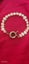 925 Sterling silver freshwater pearl bracelet Carousel 1