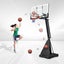 Basketball Hoop and Stand System 2.45m to 3.05m Carousel 13