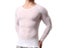 Mens Nylon Mesh Transparent Sheer Long Sleeve Slip Shirts For Clubwear Carousel 1