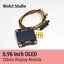 WeAct 0.96 Inch OLED IIC Display Module 128X64 I2C SSD1306 12864 LCD Screen Carousel 4