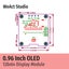 WeAct 0.96 Inch OLED IIC Display Module 128X64 I2C SSD1306 12864 LCD Screen Carousel 5