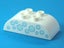 ®™DUPLO - Brick Curved Double, Light Aqua Bubbles Pattern ~Retired Dec 2013~ Carousel 2