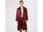 Men Satin Kimono Robe Short Pants Sleep Set Male V-Neck Nightwear Sleepwear Carousel 3