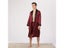 Men Satin Kimono Robe Short Pants Sleep Set Male V-Neck Nightwear Sleepwear Carousel 7