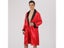 Men Satin Kimono Robe Short Pants Sleep Set Male V-Neck Nightwear Sleepwear Carousel 8