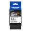 Brother HSe-211E Heat Shrink Tube Tape - Black On White (BCH505) Carousel 1