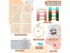22Pcs Punch Needle Embroidery Kit DIY Stitching Coasters Needlecraft Boho Carousel 7