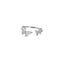 Elegant Double Butterfly Adjustable Ring Carousel 10