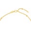 14k Yellow Gold Bead Station Rolo Chain Adjustable Anklet, 10" Carousel 4
