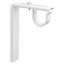 CURTAIN ROD, ADJUSTABLE LENGTH, c/w BALL FINIALS AND WALL BRACKETS Carousel 4