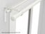 CURTAIN ROD, ADJUSTABLE LENGTH, c/w BALL FINIALS AND WALL BRACKETS Carousel 6