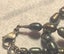925 clasp with dark olive green freshwater pearls 40 - 45cm necklace Carousel 6