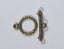 2 BRONZE ROUND TOGGLE CLASPS Carousel 1