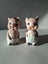 Vintage pig salt and pepper shakers Carousel 1