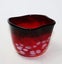 +++ EXQUISTE SIGNED "MIKE NICHOLAS ? " ART GLASS FREE FORM VASE +++ Carousel 2