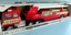 Huge Vintage Nylint Steel Aerial Ladder Fire Engine Carousel 1