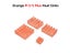 Orange Pi 5 / 5 Plus Heat Sink CPU RAM Copper Aluminum Heatsinks OPI 5 Passive Carousel 3