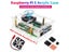 New Raspberry Pi 5 Acrylic Case Transparent Shell Optional Cooling Fan Copper Carousel 3