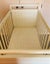 Wooden Baby Cot with Mattress & Fitted Sheet - VERY GOOD CONDITION Carousel 3