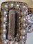 Victorian 18ct Gold Mourning Ring with Seed Pearls & Sapphires 3.34gm Carousel 13